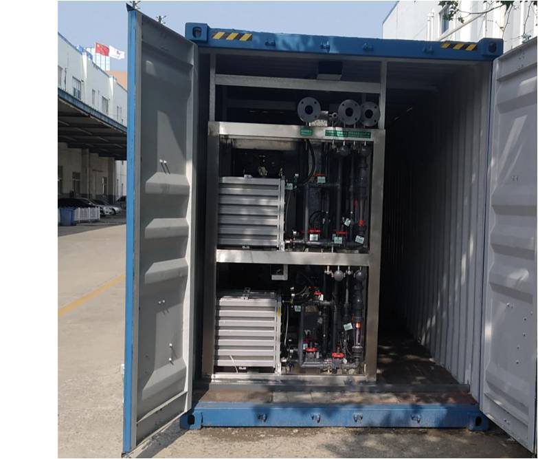 Mobile container type convenient water treatment equipment for sell from Chinese factory ZZ